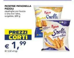 Esselunga Patatine Patasnella Pizzoli offerta
