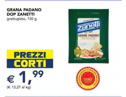 Esselunga GRANA PADANO DOP ZANETTI offerta