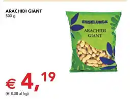 Esselunga ARACHIDI GIANT offerta