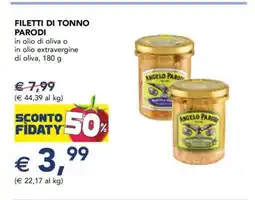 Esselunga Filetti di Tonno Parodi offerta