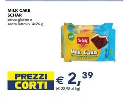 Esselunga MILK CAKE SCHÄR offerta