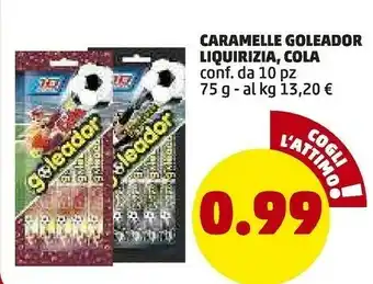 Caramelle goleador liquirizia cola