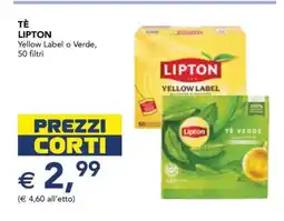 Esselunga Tè Lipton offerta