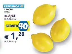 Esselunga Limoni offerta