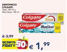 Esselunga DENTIFRICIO COLGATE offerta