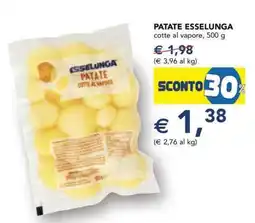 Esselunga Patate Esselunga offerta