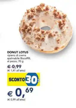 Esselunga DONUT LOTUS offerta