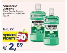 Esselunga Collutorio Listerine offerta