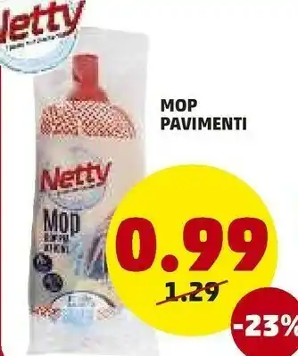 PENNY Netty mop pavimenti offerta