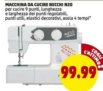 N20 macchina da cucire