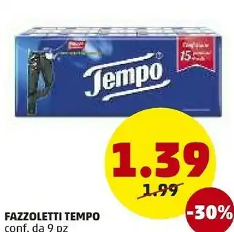 PENNY Tempo fazoletti offerta