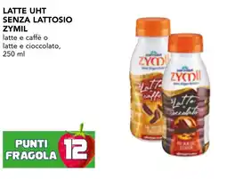 Esselunga Latte uht senza lattosio zymil latte e caffè o latte e cioccolato offerta