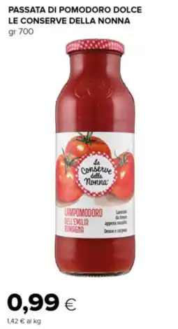 Oasi Passata di pomodoro dolce LE CONSERVE DELLA NONNA offerta