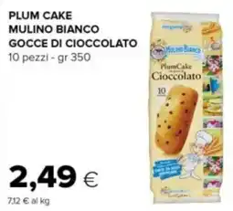 Oasi Plum cake mulino bianco gocce di cioccolato offerta