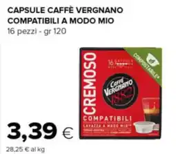 Oasi Capsule caffè vergnano compatibili a modo mio offerta