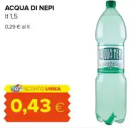 Oasi Acqua DI NEPI offerta