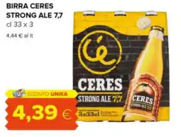 Oasi Birra CERES STRONG ALE 7,7 offerta
