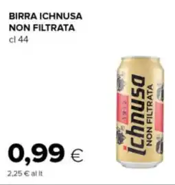 Oasi Birra ichnusa non filtrata offerta