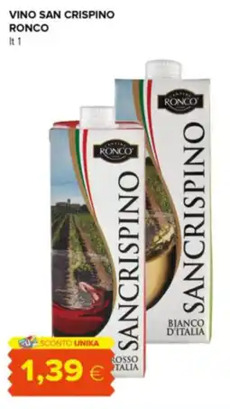 Oasi Vino san crispino RONCO offerta