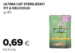 Oasi Ultima cat sterilizzati fit & delicious offerta