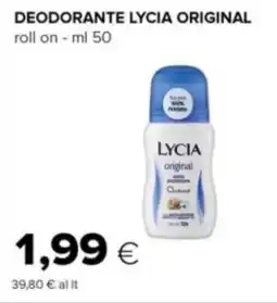 Oasi Deodorante lycia original roll on offerta