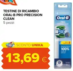 Oasi Testine di ricambio oral-b pro precision clean offerta