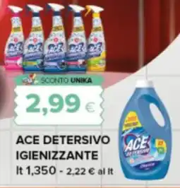 Oasi Ace detersivo igienizzante offerta