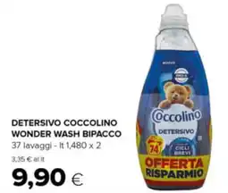 Oasi Detersivo coccolino wonder wash bipacco offerta