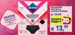 Esselunga Mutandine mestruali lavabili NUVENIA offerta