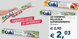 Esselunga Cuki pellicola superaderente offerta