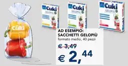 Esselunga Cuki sacchetti gelopiù formato medio offerta