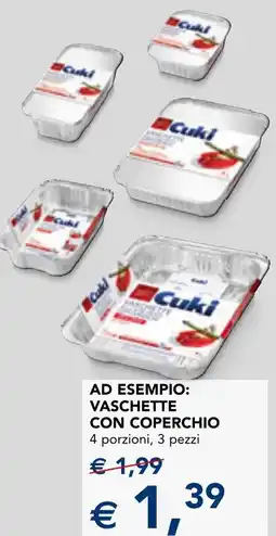 Esselunga Cuki vaschette con coperchio offerta