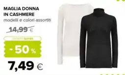Oasi Maglia donna in cashmere offerta