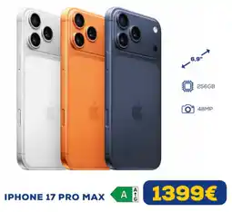 Euronics IPHONE 17 PRO MAX offerta