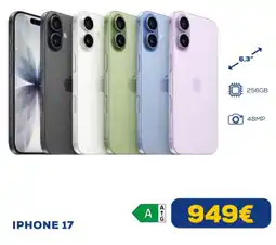 Euronics IPHONE 17 offerta