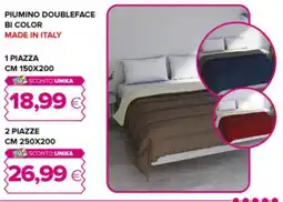 Oasi Piumino doubleface BI COLOR 1 piazza offerta