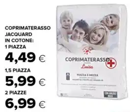 Oasi Coprimaterasso jacquard in cotone 1 piazza offerta