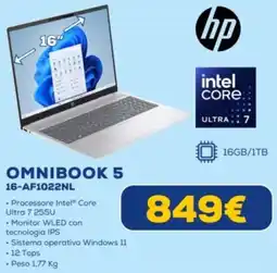 Euronics OMNIBOOK 5 16-AF1022NL offerta