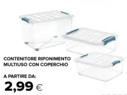Oasi Contenitore riponimento multiuso con coperchio offerta