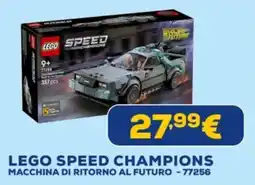 Euronics Lego speed champions macchina di ritorno al futuro - 77256 offerta