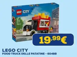 Euronics Lego city food truck delle patatine - 60488 offerta