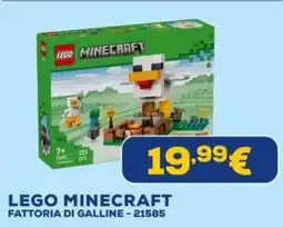 Euronics Lego minecraft fattoria di galline - 21585 offerta
