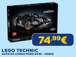 Euronics Lego technic auto da corsa ford gt40 - 42223 offerta