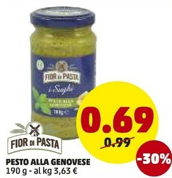 PENNY Pesto alla genovese offerta