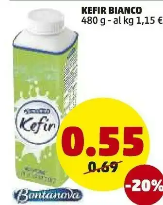 PENNY Kefir bianco 480 g offerta
