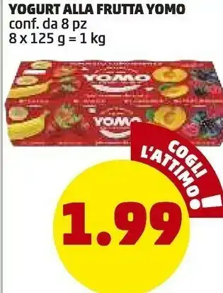 PENNY Yogurt alla frutta 1 kg offerta