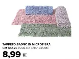 Oasi Tappeto bagno in microfibra cm 45x75 offerta