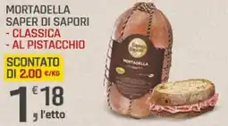 Supermercati Dok Mortadella SAPER DI SAPORI offerta
