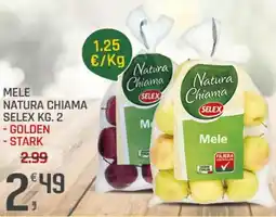 Supermercati Dok Mele natura chiama SELEX offerta