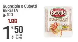 Supermercati Dok Guanciale a Cubetti BERETTA offerta